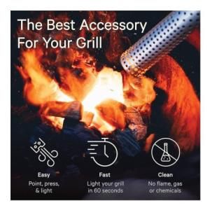 Looft Lighter Electric Fire Starter 60 Second Charcoal Lighter Original-AjmanShop