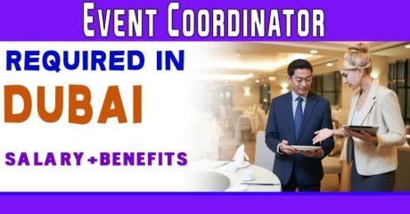 Event Coordinator Required in Dubai
