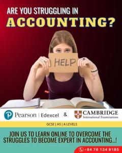 Tuition for Accounting - AS/A Levels
