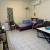 Master bedroom with attached bathroom and Balcony Rent-3200 (Including Dewa &WiFi;) Karama area.
