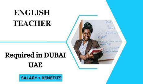 English Teacher Required in Dubai