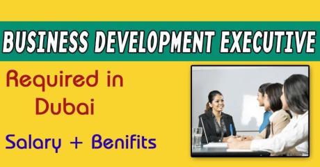 Business Development Executive Required in Dubai