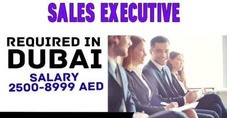 Sales Executive Required in Dubai