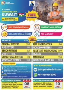 FREE REQUIREMENT – KUWAIT SHUTDOWN PROJECT (6–9 Months)