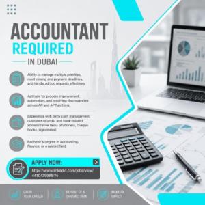 Accountant Required in Dubai