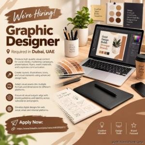 Graphic Designer Required in Dubai