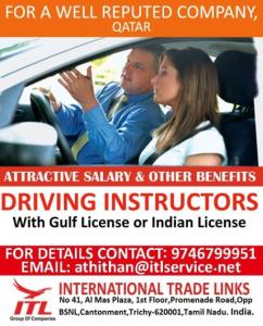 DRIVING INSTRUCTORS