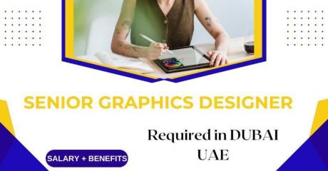 Senior Graphics Designer Required in Dubai