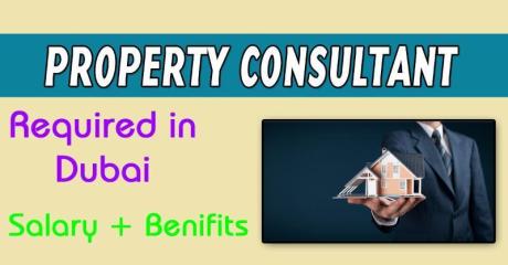 Property Consultant Required in Dubai