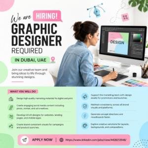Graphic Designer Required in Dubai