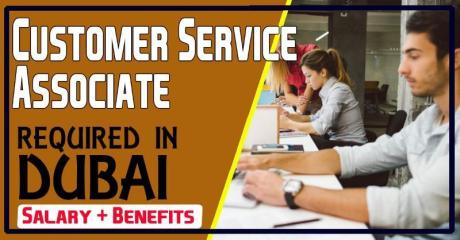 Customer Service Associate Required in Dubai