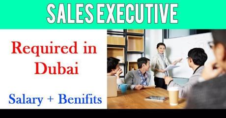 Sales Executive Required in Dubai
