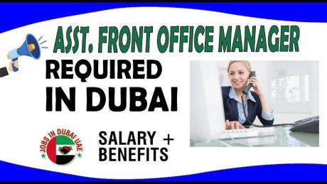 Asst. Front Office Manager Required in Dubai