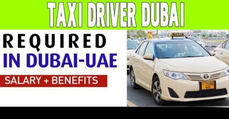 TAXI DRIVER REQUIRED IN DUBAI