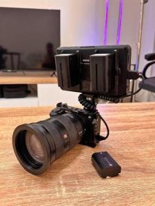 Sony camera ZV-E1 + GM 24-70 Lens