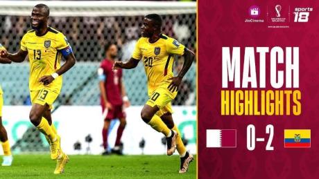 FIFA World Cup 2022 Highlights: Qatar 0-2 Ecuador