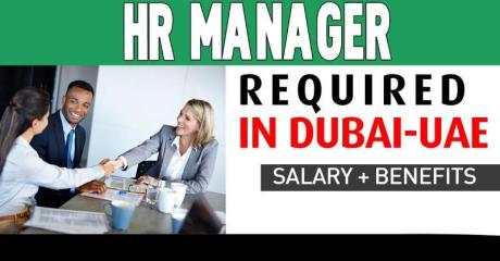 Human Resources Manager Required in Dubai