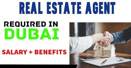 Real Estate Agent Required in Dubai