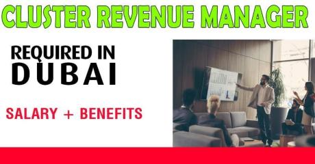Cluster Revenue Manager Required in Dubai