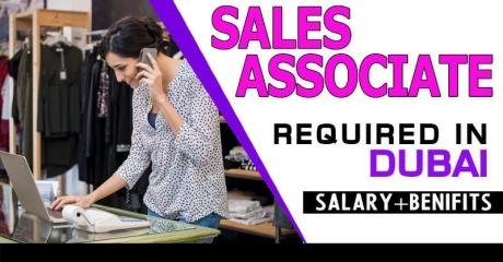 Sales Associate Required in Dubai