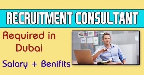 Recruitment Consultant Required in Dubai