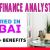 Finance Analyst Required in Dubai