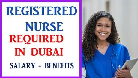 Registered Nurse Required in Dubai