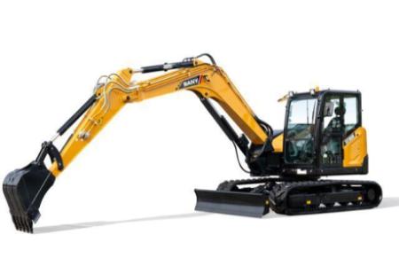 Sany 2025 SY80U Small Excavator: 0.28m Bucket Capacity