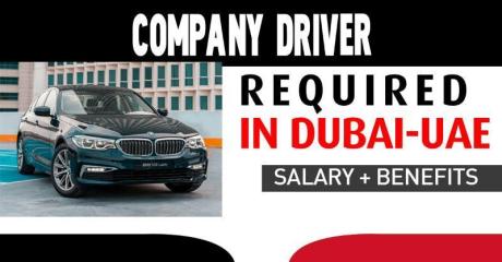 Company Driver Required in Dubai