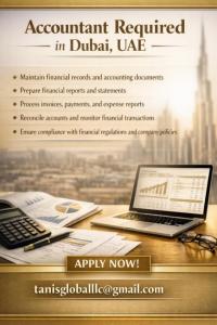 Accountant Required in Dubai