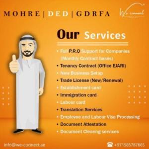 Monthly Based PRO Services for Companies available