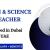 Math&Science;Teacher Required in Dubai