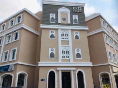 Studio with balcony in France cluster Rent 18000 by 4 payments.