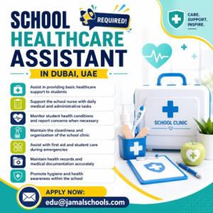 School Healthcare Assistant Required in Dubai