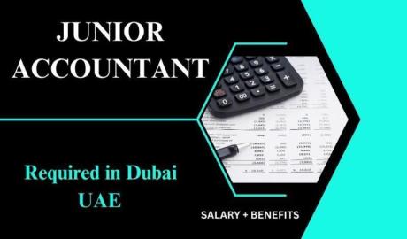 Junior Accountant Required in Dubai