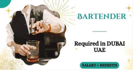 Bartender Required in Dubai