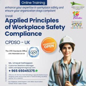 Applied Principles of Workplace Safety Compliance by Green World Group in Kuwait!