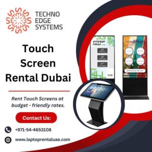 Dubai Touch Display Rentals - Rent Interactive Screens Dubai