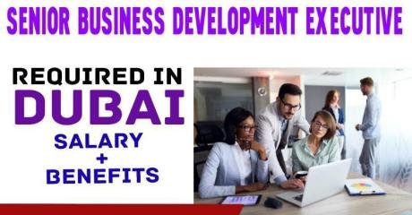 Senior Business Development Executive Required in Dubai