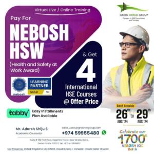 Enhance Workplace Safety: NEBOSH HSW Training at Qatar