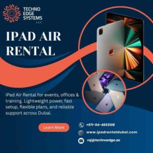 Looking for iPad Air Rental in Dubai? Fast Delivery