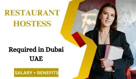 Restaurant Hostess Required in Dubai