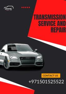 Range Rover and Lamborghini maintenance garage in Dubai