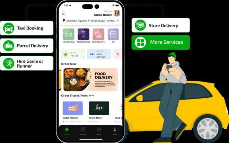 Grab Clone - Super Services App Development