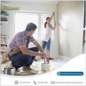 Home renovation services in Dubai | Gypsum Partition Work in UAE | Interior design