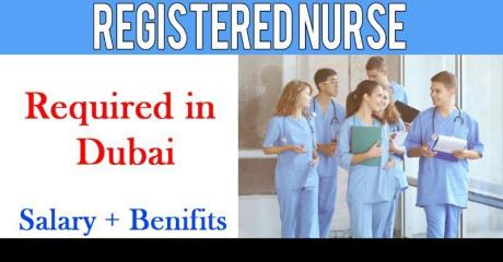 Registered Nurse Required in Dubai