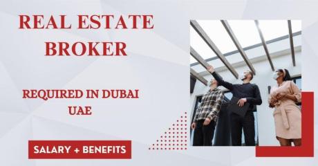 Real Estate Broker Required in Dubai