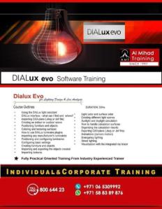 Learn to plan #Lighting with #Dialux Evo #online or #physical classes