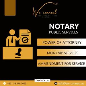 Notary Public Services | Document Translation and Attestation services