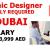 Graphic Designer URGENTLY REQUIRED IN DUBAI